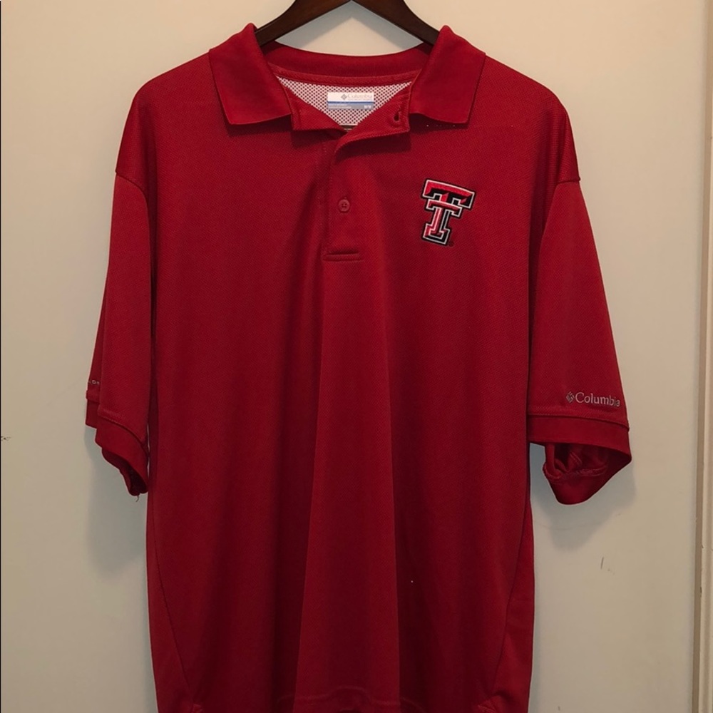 Columbia Texas Tech PFG Polo